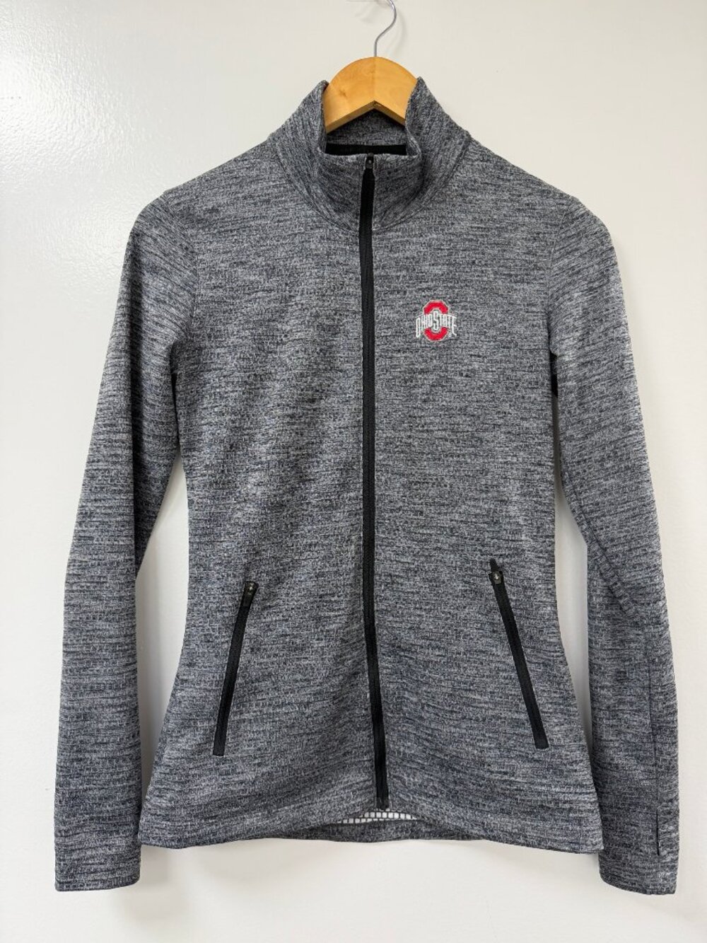 Nike Golf Dry Fit Full-Zip Women's Jacket with Ohio State Logo, Size M
